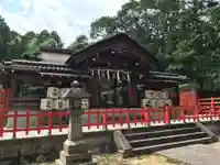 建勲神社の山門・神門