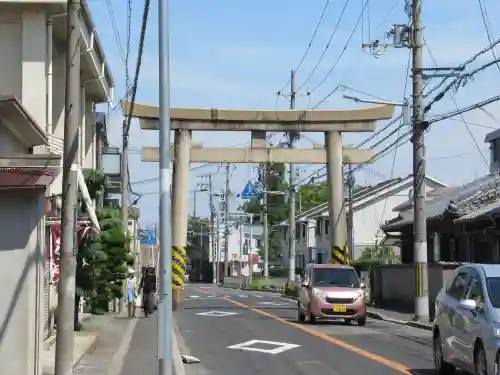 百舌鳥八幡宮の鳥居