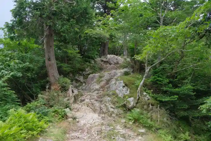 大峯山寺の自然