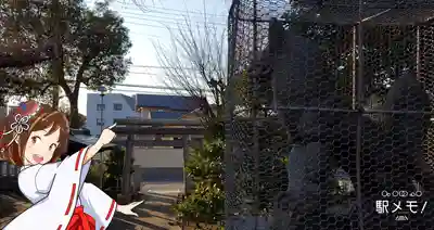 三谷稲荷神社の狛犬