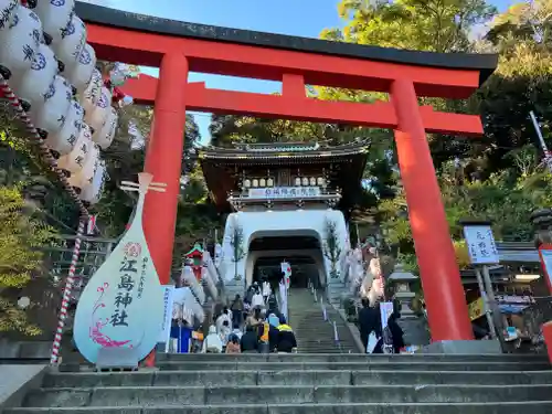 江島神社の鳥居