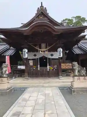 八幡古表神社の本殿・本堂