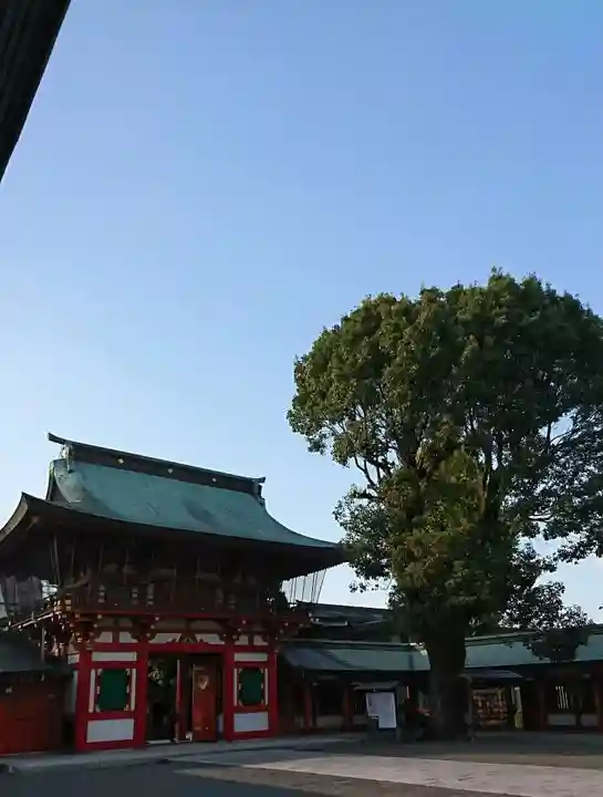 藤崎八旛宮の山門・神門