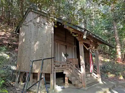山田神社の本殿・本堂