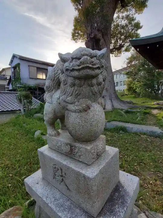 池田祇園神社の狛犬