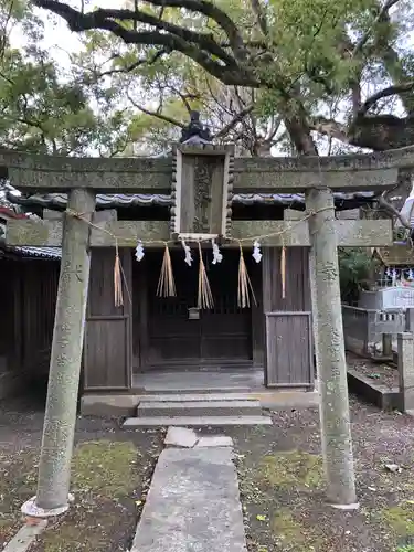 大麻比古神社の鳥居