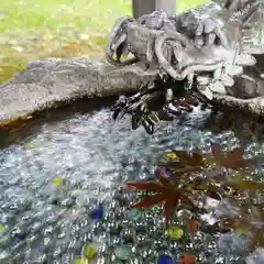 帯廣神社の手水