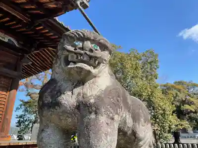 人丸神社(小中町)の狛犬