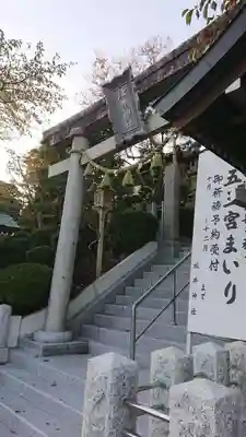 坂井神社の鳥居