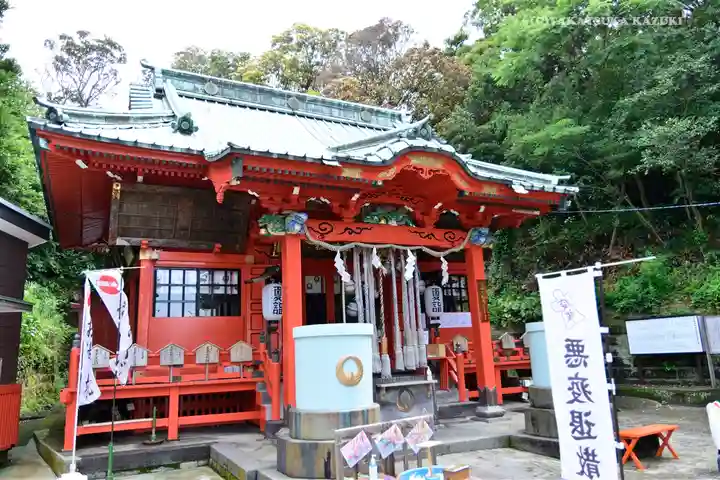 海南神社の本殿・本堂