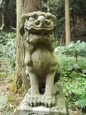 上堂神社の狛犬