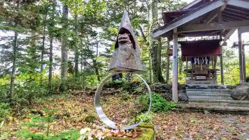 白金神社の狛犬