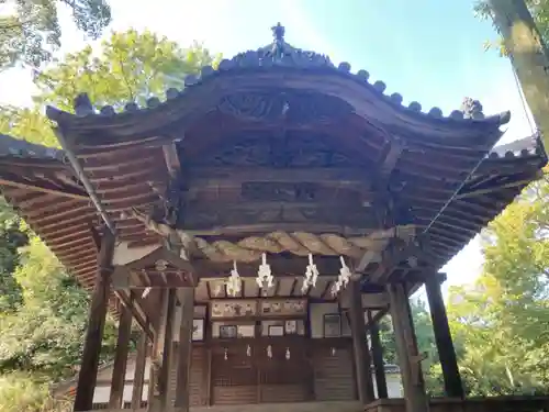 目魯止神社の本殿