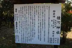 種河神社の歴史