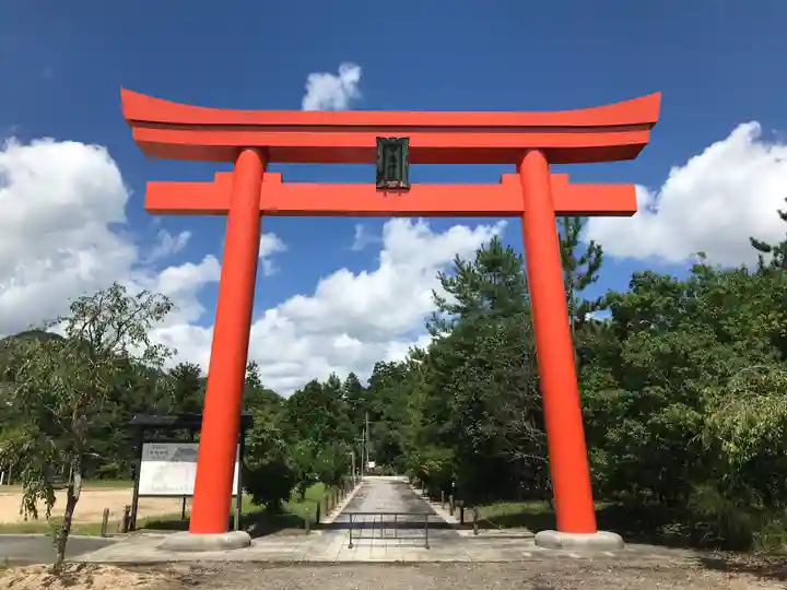 中嶋神社の鳥居