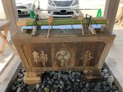 森戸大明神(森戸神社)の手水舎