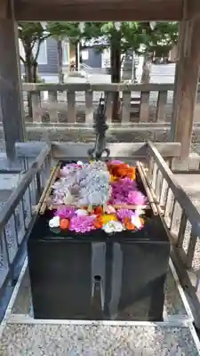 江南神社の手水舎