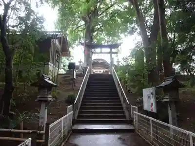 下総国三山　二宮神社の鳥居