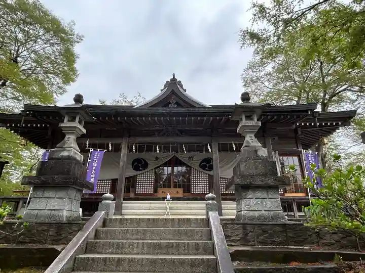 石都々古和気神社の本殿・本堂