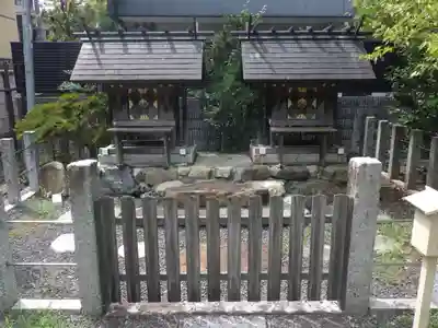 西梅津神明社の本殿・本堂