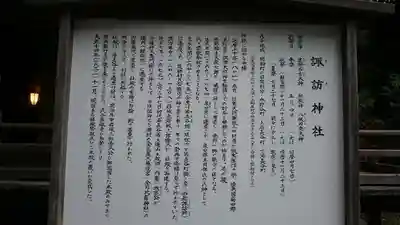  諏訪神社（旧湯長谷藩領総鎮守）の歴史