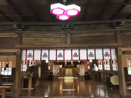 釧路一之宮 厳島神社の本殿・本堂