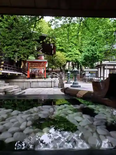 熊野神社の手水