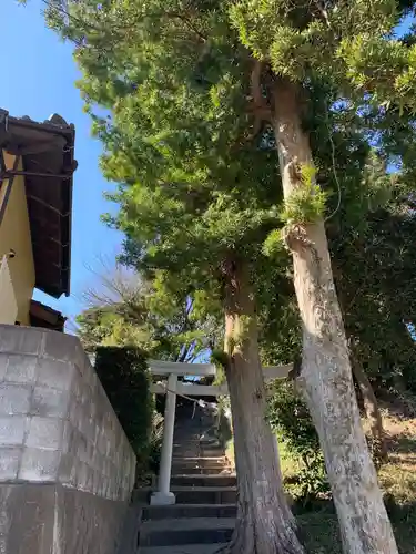 高廉神社の鳥居