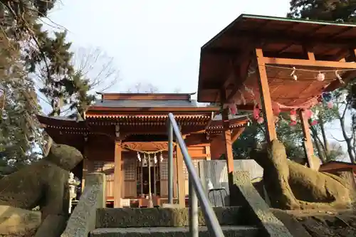 阿久津「田村神社」（郡山市阿久津町）旧社名：伊豆箱根三嶋三社の本殿・本堂