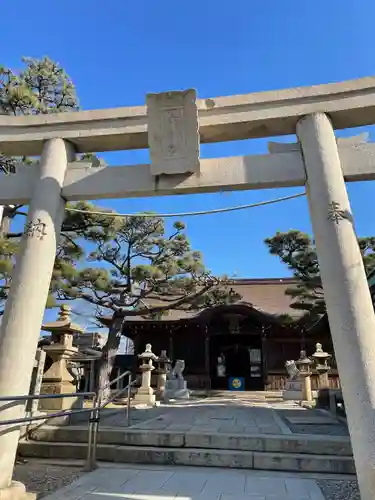 舞子六神社の鳥居