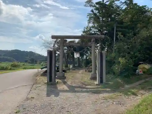 御靈神社の鳥居