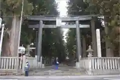 北口本宮冨士浅間神社の鳥居