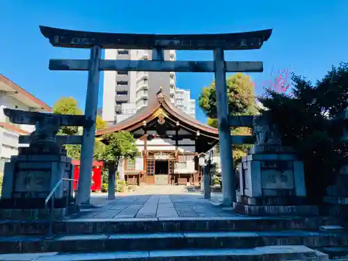 三輪神社の鳥居