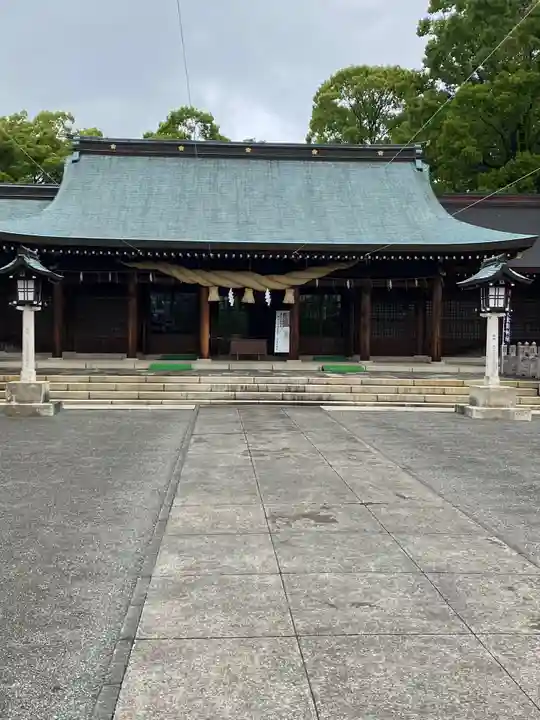 熊本縣護國神社の本殿・本堂