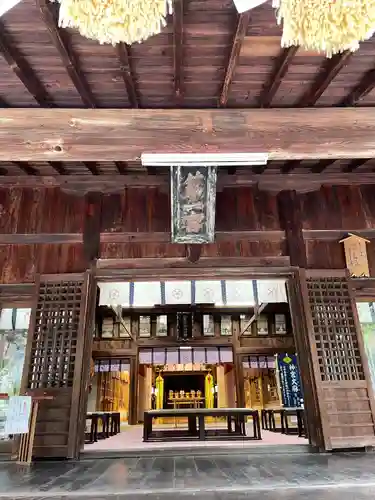 甲斐國一宮 浅間神社の本殿・本堂