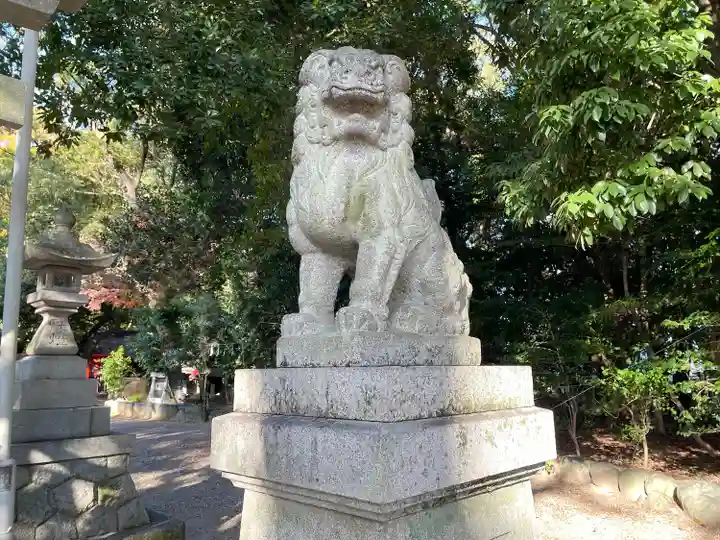 不乗森神社の狛犬