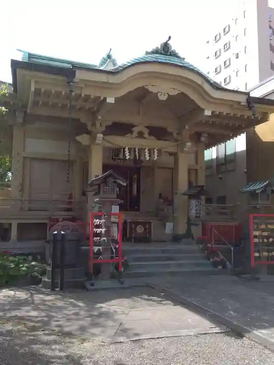 矢先稲荷神社の本殿・本堂