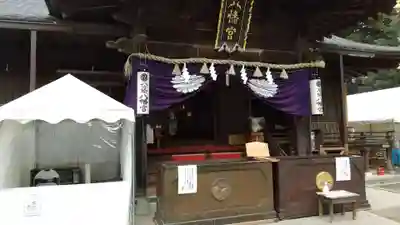 水戸八幡宮の本殿・本堂
