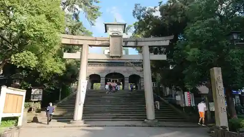 尾山神社の鳥居