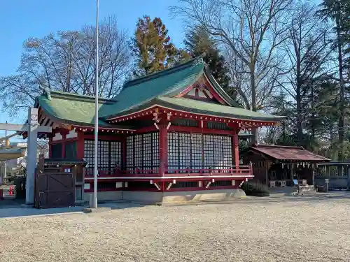 諏訪神社の本殿・本堂