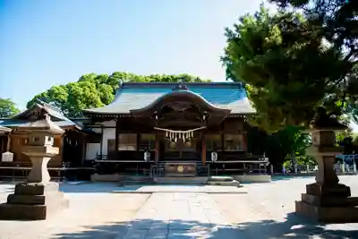葛飾八幡宮の本殿・本堂