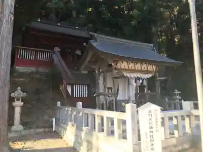 染羽天石勝神社の本殿・本堂