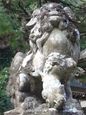 鷺森神社の狛犬