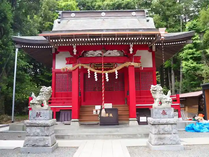 南大沢八幡神社の本殿・本堂