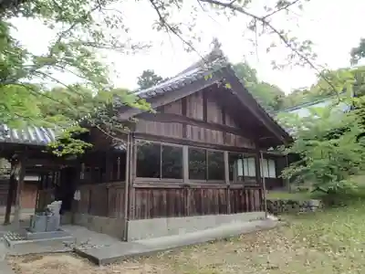 宇志比古神社の本殿・本堂
