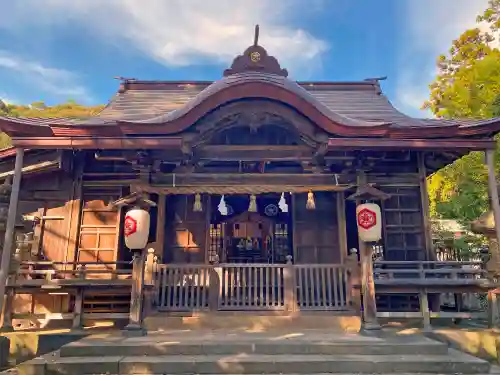 平濱八幡宮の本殿・本堂