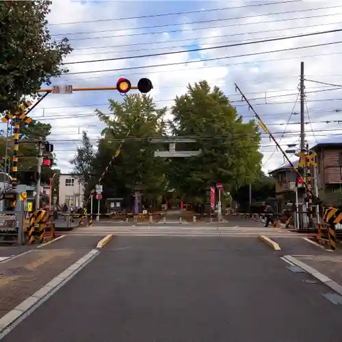 葛飾八幡宮の鳥居