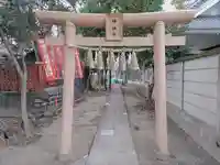 綿神社の鳥居