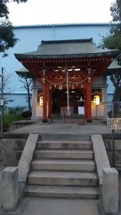 福崎住吉神社の本殿・本堂