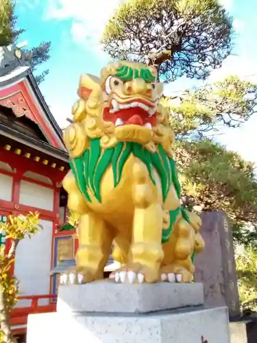 御嶽神社の狛犬